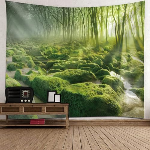 Tapisserie tenture nature moderne decoration murale chambre 130x150
