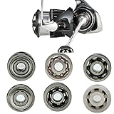 ダイワ 24 ルビアス ラインローラー専用ベアリング 6-3-2mm&6-3-2mm ハンドルノブ(7-4-2.5mm&7-4-2.5mm) (セラミックベアリングラインローラー用「ジルコニア」（6-3-2mm）1個)