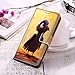 Xioolia Wallet Case for Samsung Galaxy S24 S23 S23+ S22 S22+ S21 S21+ S20 S20+ S10 S10+ S9 S9+ S8 S7 Edge S6 Plus Ultra FE S10e 4G/5G with Raven-Art cc102 TPU Leather Card Holder Case