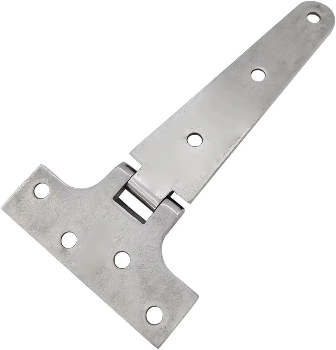 Marine Hardware, T-Shaped Door Hinge 150 * 75mm Stainless Steel Casting Cabinet Glass Yacht RV Boat Use Parts for RVs, Ships, Yachts