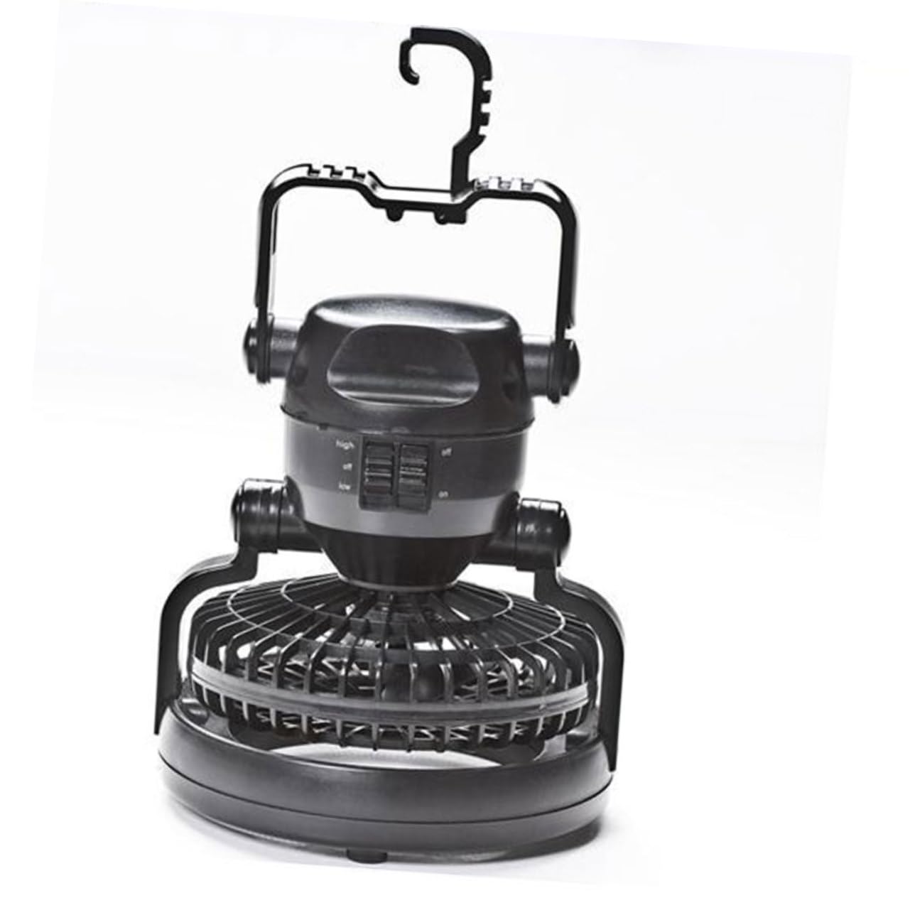 iplusmile Multifunktionale Campinglampe Mit Ventilatorfunktion Tragbare Zeltlampe Für Outdoor-aktivitäten Hängemöglichkeit Für Camping Wandern Und Notfälle Batterie
