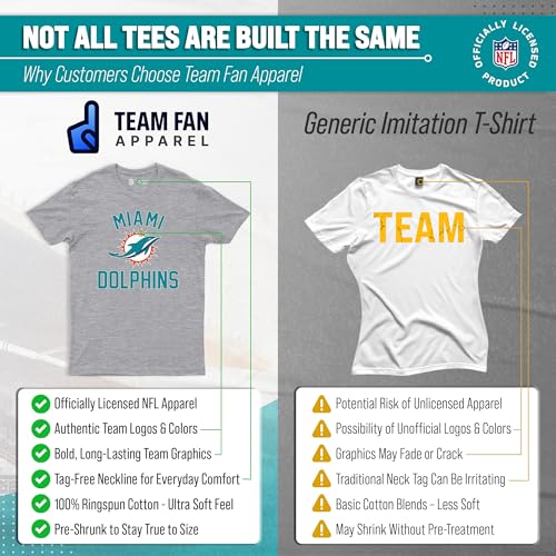 Image of NFL Gameday Cotton Blend T-Shirt for Men and Women - Licensed