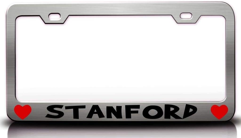 Stanford Male Name Metal Car SUV Truck License Plate Frame Ch r79