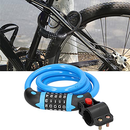 Cyrank Cavo per Lucchetto per Bici, Lucchetto per