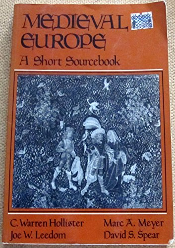 Medieval Europe. A Short Sourcebook