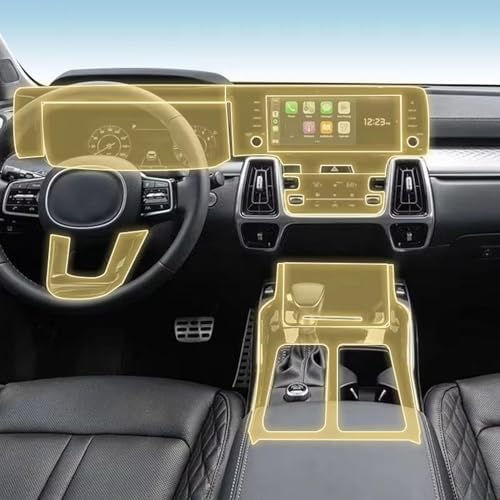 Película TPU mate para Kia Sorento MQ4 (21-2024), protección transparente interior de coche