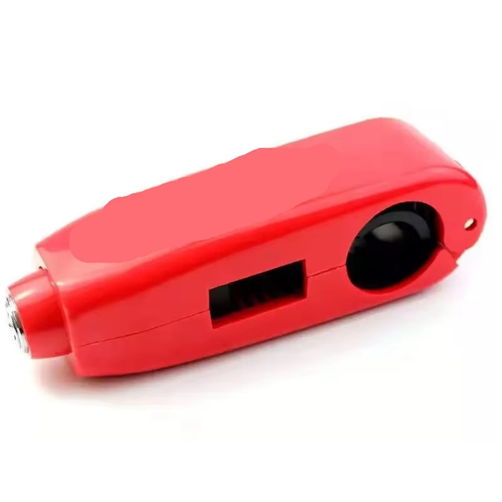 Hdrtcbu Red Chain Lock Brake Handlebar Grip Lock Anti Theft Lock Portable Prevent Theft Motorcycle Locks Motorbike Lock(Red)