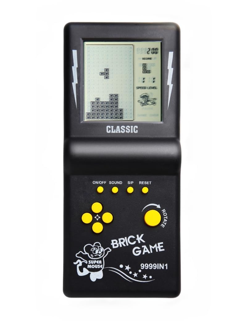 See full amazon price history chart for 3.5-inch Large Screen Brick Game Console Building Block Game Racing/Tank Game Built-in 23 Classic Games Nostalgic Puzzle(Colour May Differ from Image) 3.5-inch Large Screen Brick Game Console Building Block Game Racing/Tank Game Built-in 23 Classic Games Nostalgic Puzzle(Colour May Differ from Image) (B0D3QQB82F) Amazon Price History, Amazon Price Tracker