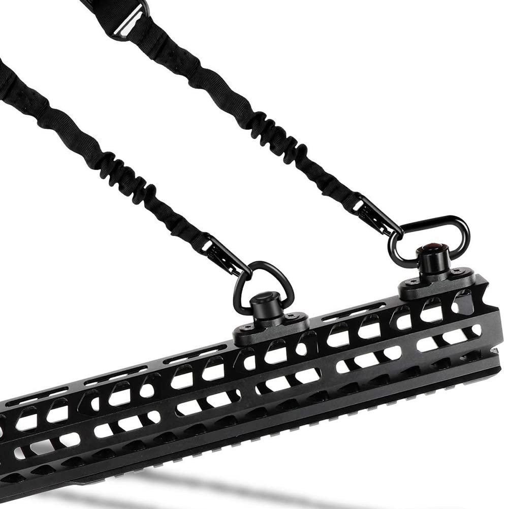 Zestaw 4 sztuk QD Sling Swivels 1,25 cala do dużych obciążeń, szybkozłączka, przycisk do mocowania na zewnątrz, zestaw do wspinaczki