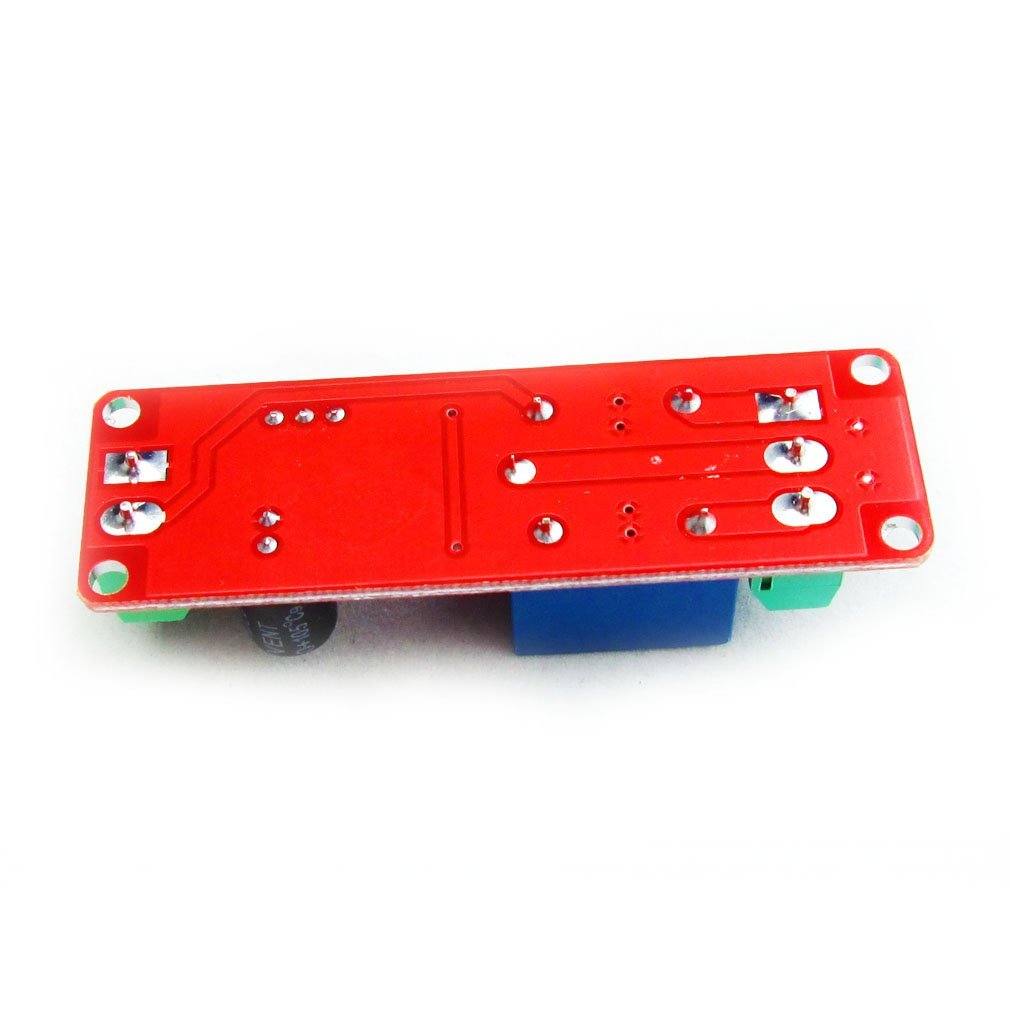 Hailege 5pcs NE555 DC 12V Modulo interruttore relè temporizzato di ritardo regolabile da 0 a 10 secondi
