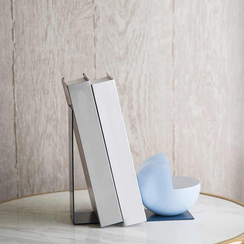 Książka End Metal, Podpórki do książek o metalowej geometrii półek Home Office Color AB(A)