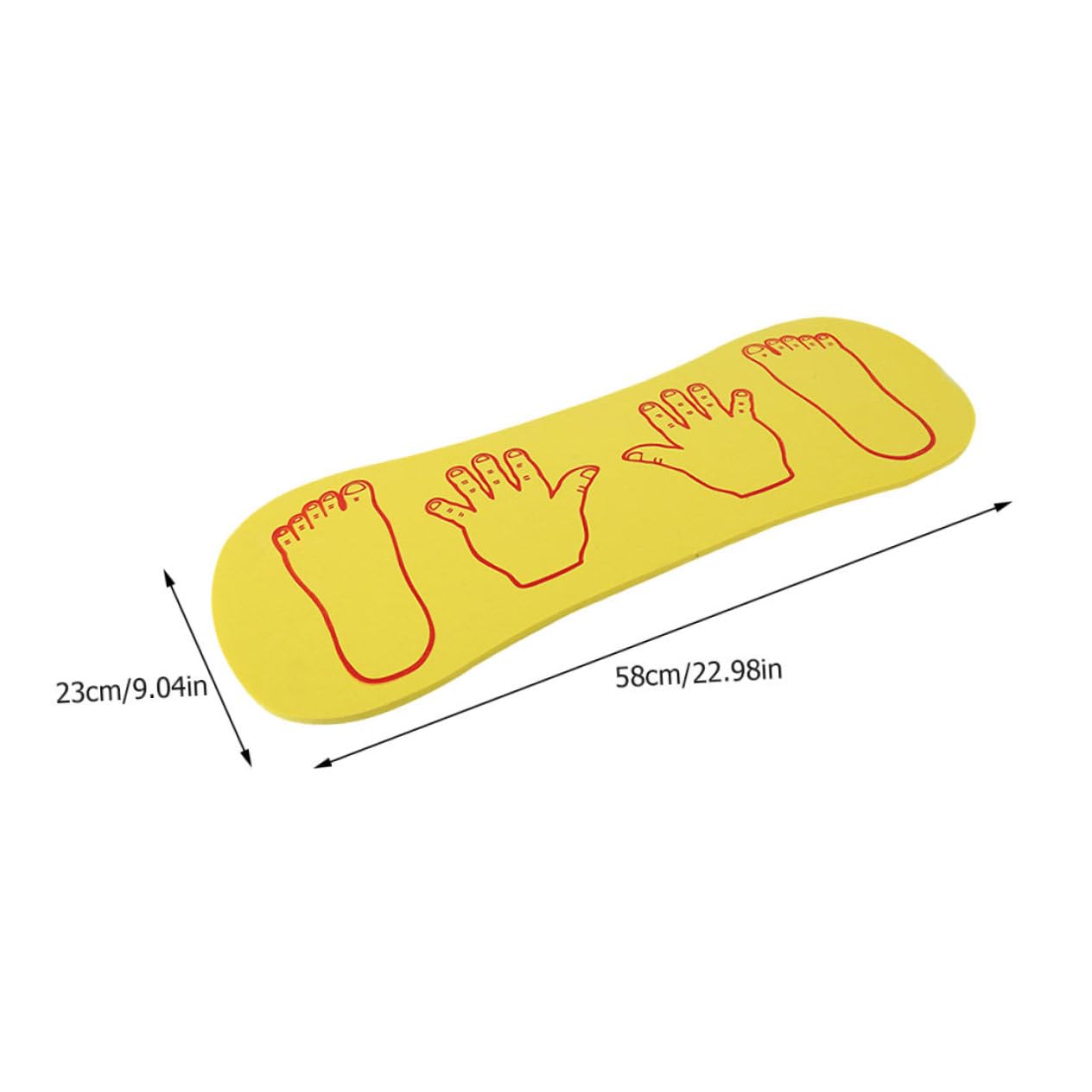 Garneck 2pcs Boys and Girls Balance Training Boards Toddler Coordination Board Eva Material for Sensory Play Gymnastics