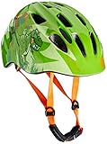 Croisillons de sangles. CratoniAkino Casque de vélo pour Enfant, Enfant, Akino, Dino Green Glossy