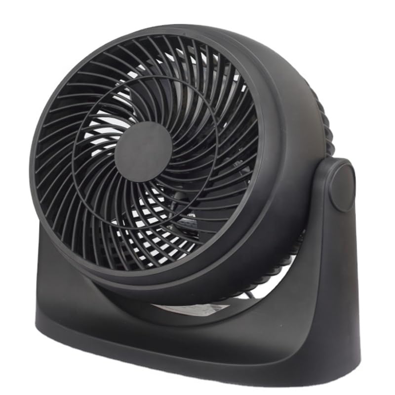 Ventilador de Mesa 8 Pulgadas, 45W, 3 Velocidades Ajustables, Cabezal Inclinable, Rejilla Protectora, Compacto y Potente para Hogar, Oficina, Ventilador Potente, Silencioso, Inclinación de 90°