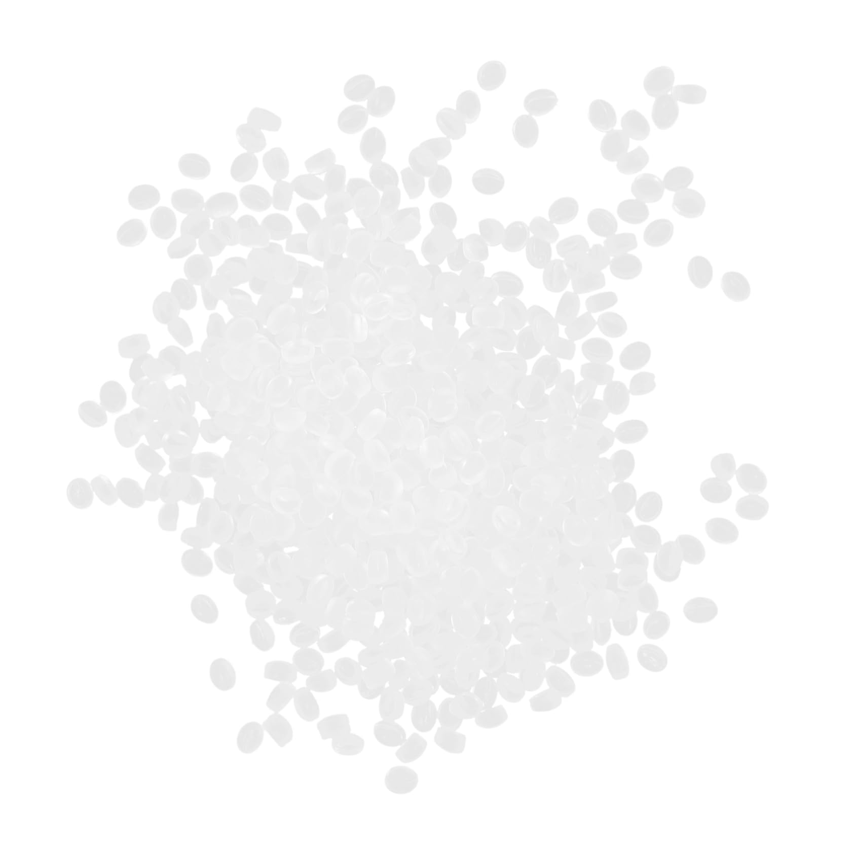 GANAZONO Perle Eva Non Profumate da 1kg per Deodorante Auto e Casa, Riempimento Flessibile in Eva Bianco, Materiale Naturale per Rinfrescare Ambienti Fai da Te