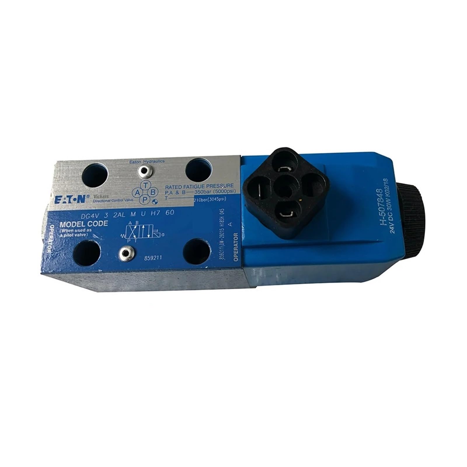 Vanne hydraulique DG4V3 2A pour stopper les fuites du solénoïde magnétique 220V