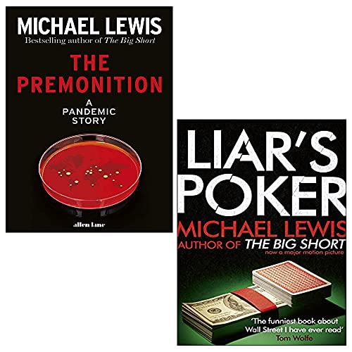 Liar's Poker & The Premonition By Michael Lewis 2 Books Collection Set