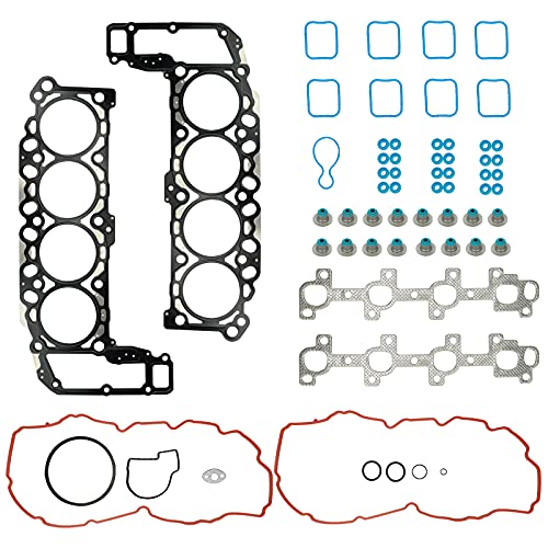Image of HGS1101 MLS Cylinder Head Gasket Set Compatible with 2004-2007 Dodge Ram 1500 Durango 2007 Chrysler Aspen 06 07 Jeep Commander 2004-2007 Jeep Grand Cherokee 4.7L SOHC 16v
