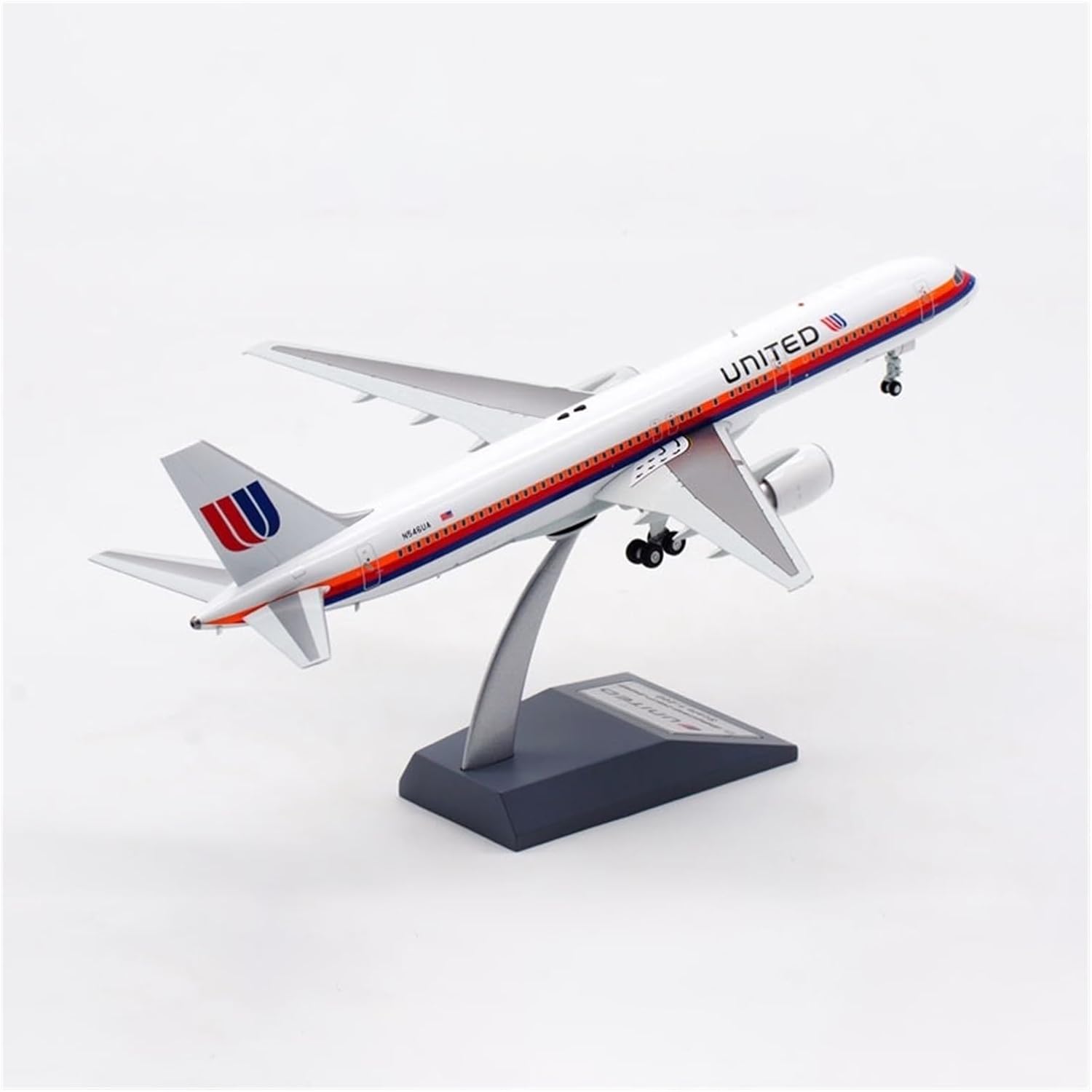 Die Cast Plane 1 200 for B757-200 Die Cast Simulation Aircraft Model Metal Adult Collection Souvenir Ornaments Finished Metal Airplane
