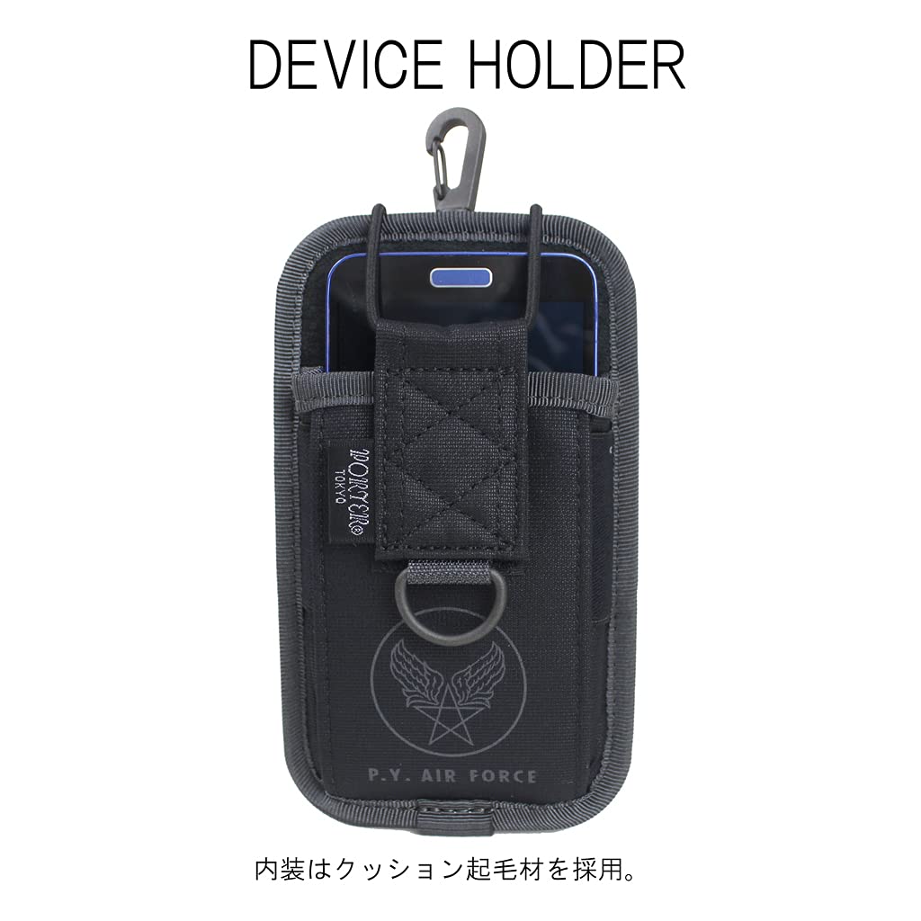 Porter 863-17936 Flying Ace DEVICE HOLDER Device Holder, black (10