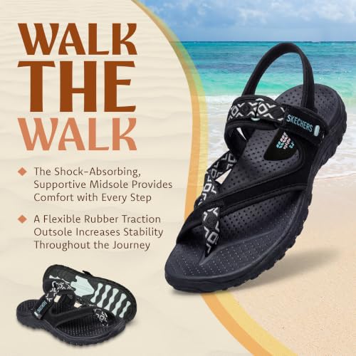 Image of Skechers Women's Reggae Trailway Thong Trail Sandal