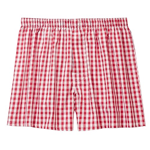 Mens Loose Fitting Underwear Pure Cotton Home Sleepwear Flat Angle Breathable Large Shorts Boxers And Briefs