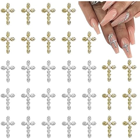 Kryzalite 30 Piece Cross Nail Pendants Cover