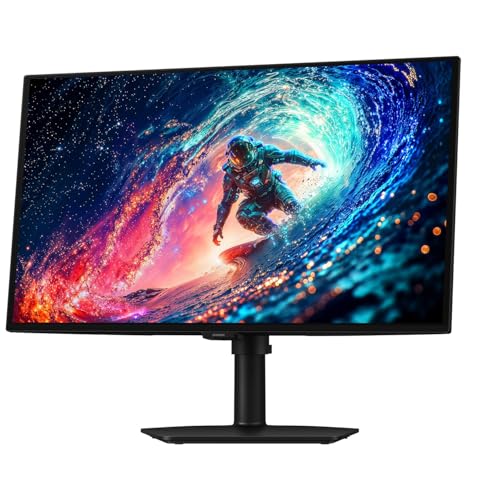 Samsung Écran Gaming Odyssey OLED G61SH 27", Dalle sans Reflets, 240Hz, QHD (2560 x 1440), 0,03ms, 1 000 000:1, Écran Plat, Ajustable en Hauteur, Inclinable, Pivotable, HDMI (2.0), LS27HG612SUXEN