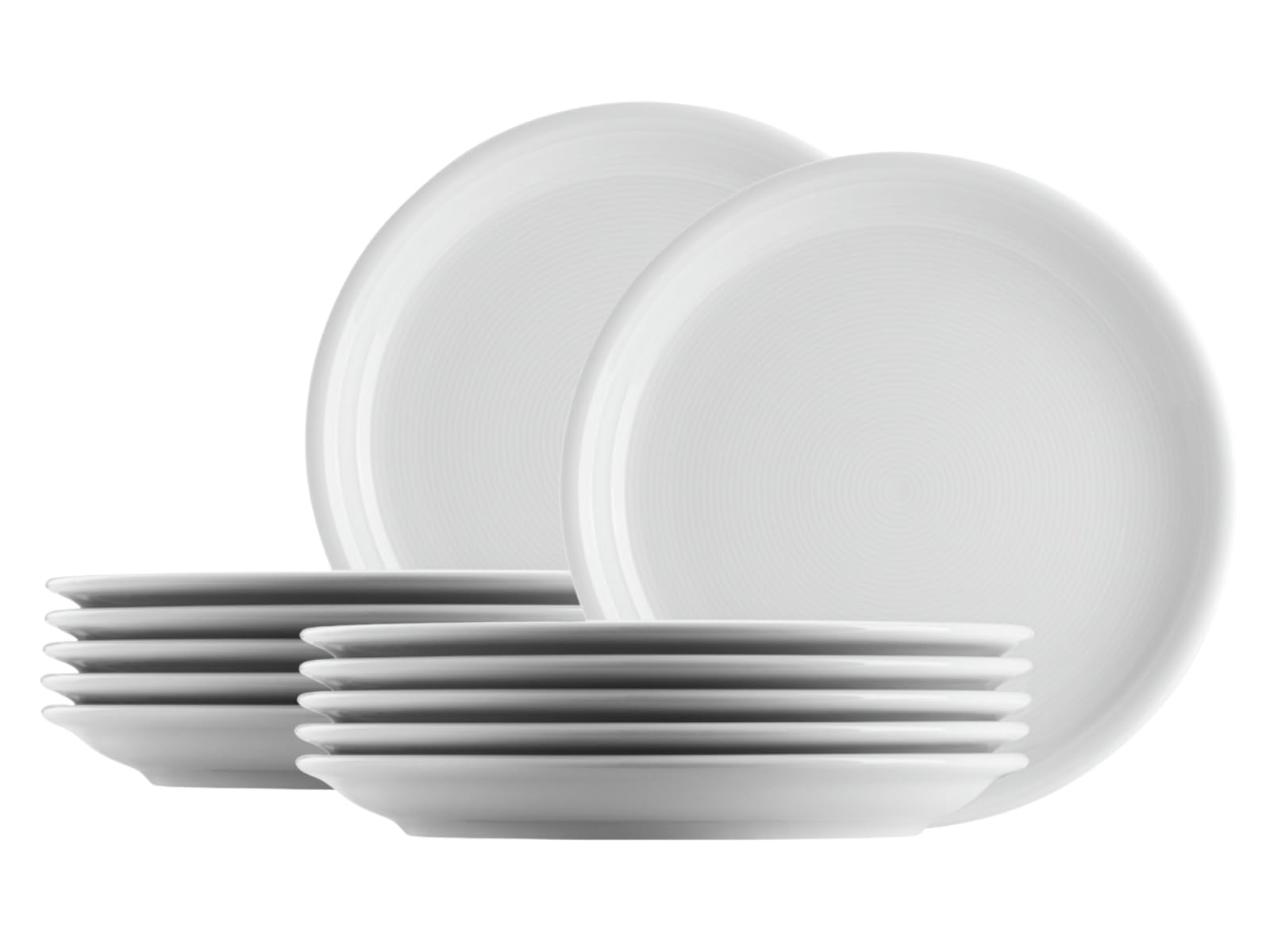 Thomas 11400-800001-10220 Trend - Platos de desayuno (12 unidades, 20 cm), color blanco