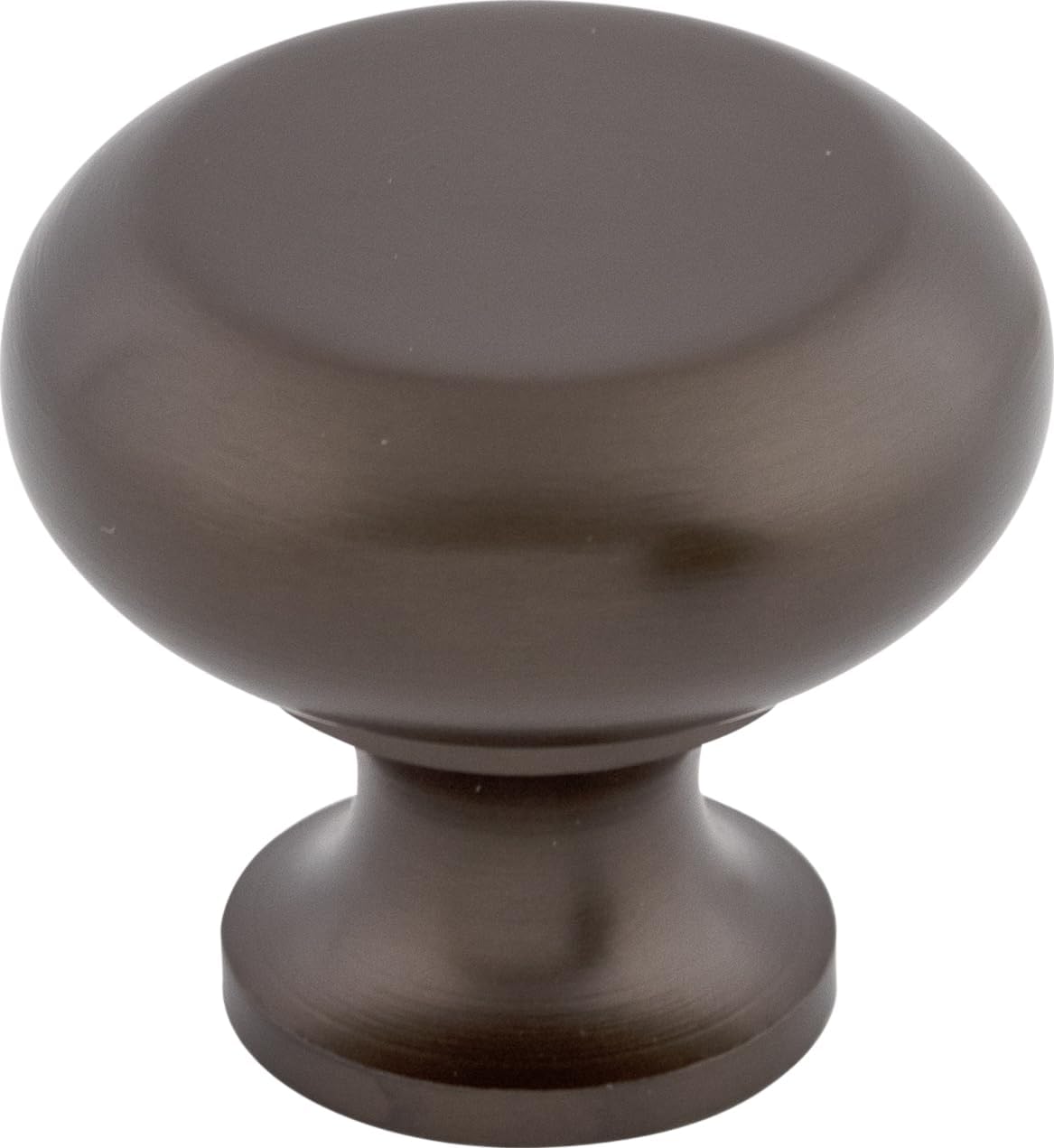 Top Knobs M275 Somerset II Collection 1-1/4" Flat Faced Knob, Pewter Antique