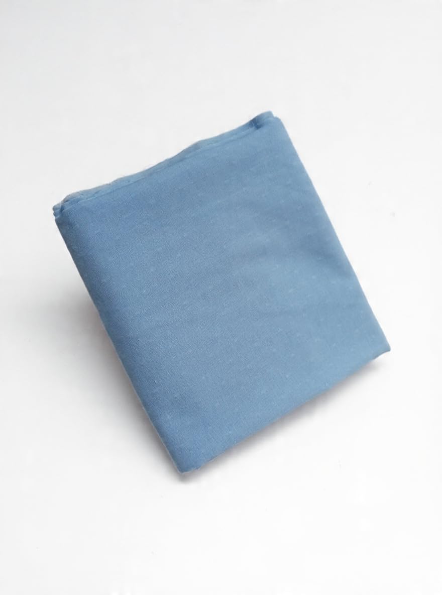KRISDEE Unstitched Pure Cotton Solid Shirting Fabric For Men-picture-14