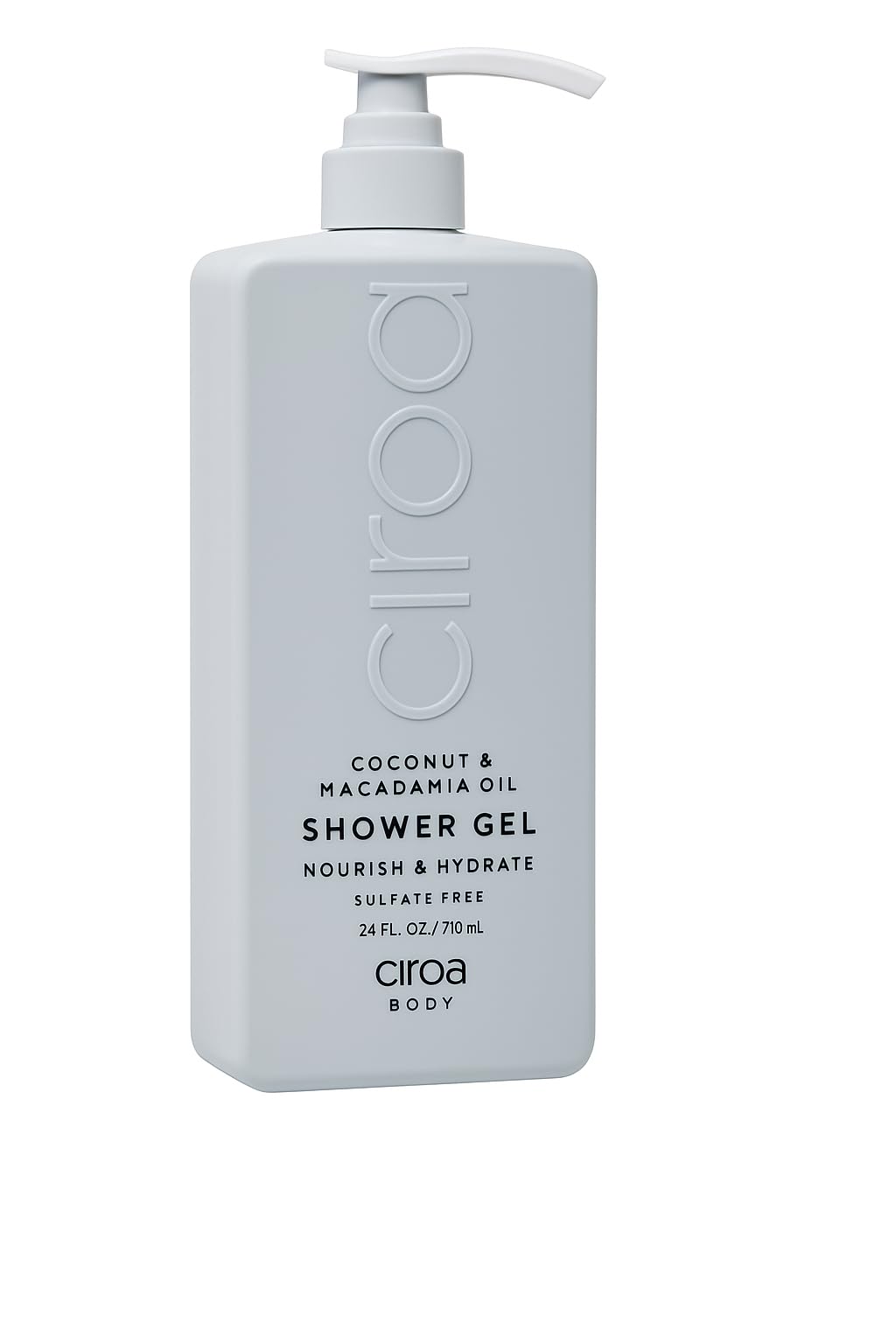 Ciroa, Coconut & Macadamia Oil, SHOWER GEL, Nourish & Hydrate, 33.8 fl oz 1,000ml