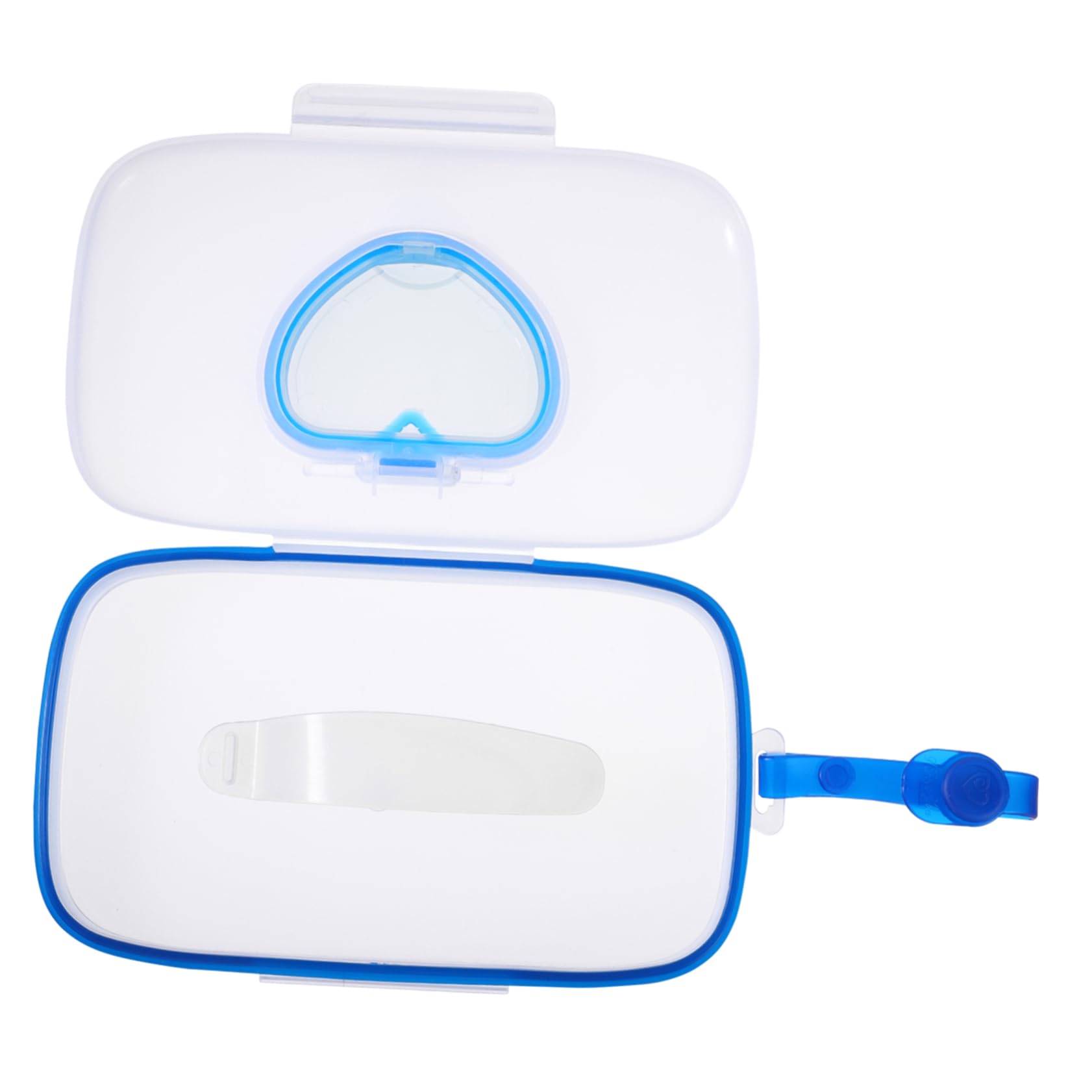 Anneome 1Pc Portable Wipes Box Hanging Wet Tissue Holder for Outdoor Use Durable Seal Keeps Wipes Fresh for Strollers and Cribs Napkin Storage