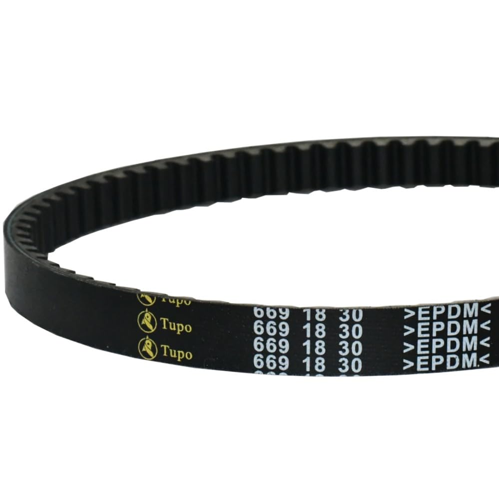 Image of Tupo 669-18-30 Belt | Aramid Fiber For 50cc 49cc Roketa Baja Tank Jmstar Taotao Jonway Vespa Scooter Moped ATV that Equipped with GY6 139QMB Engine