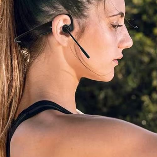 Auriculares de conducción ósea Zunate Bluetooth 5.3 impermeables IPX5 para correr 2