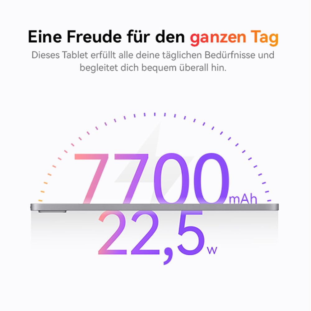 HUAWEI MatePad SE 11″ Tablet, 6 GB + 128 GB, design unibody in metallo di alta qualità, display Eye Comfort FullView, batteria 7700 mAh, altoparlante 4 vie, Wi-Fi, Bluetooth, Nebula Gray
