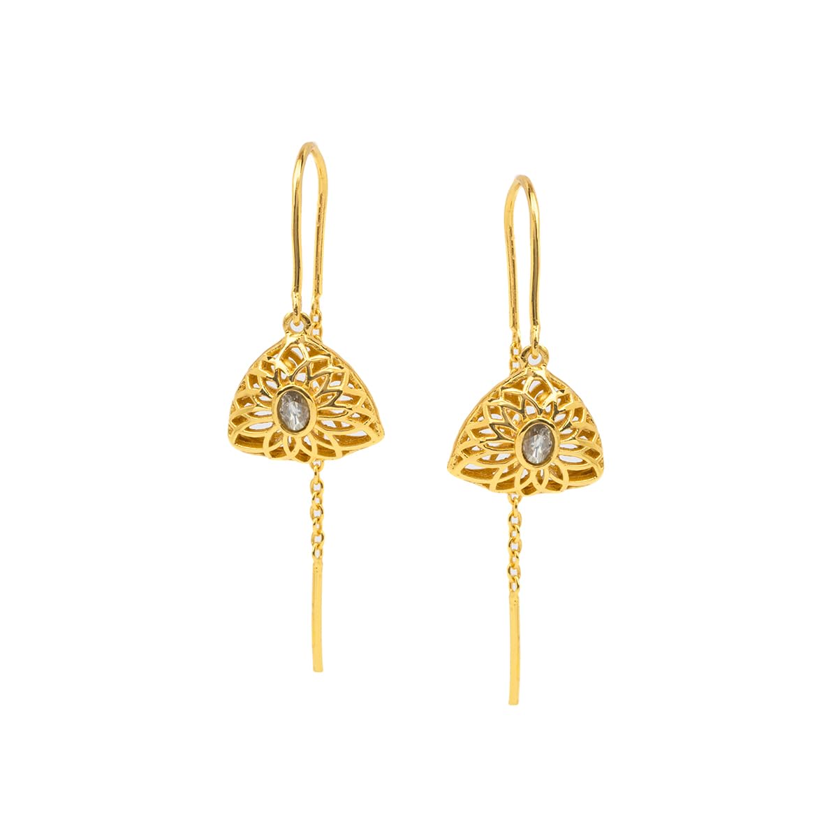 Shaya by CaratLane Queen of Action Sui Dhaga Earrings in Gold Plated 925 Silver for Women (B0CX54KWVS) Amazon Price History, Amazon Price Tracker