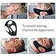 JINJUMEI Anti Schnarchen Kinnriemen Einstellbare Atmungsaktive, Anti Snoring Chin Strap, Hilft Gegen Schnarchen Schnarchgerät Zur Schnarchreduzierung, Elastisch Halskrause Gegen Kopfband.