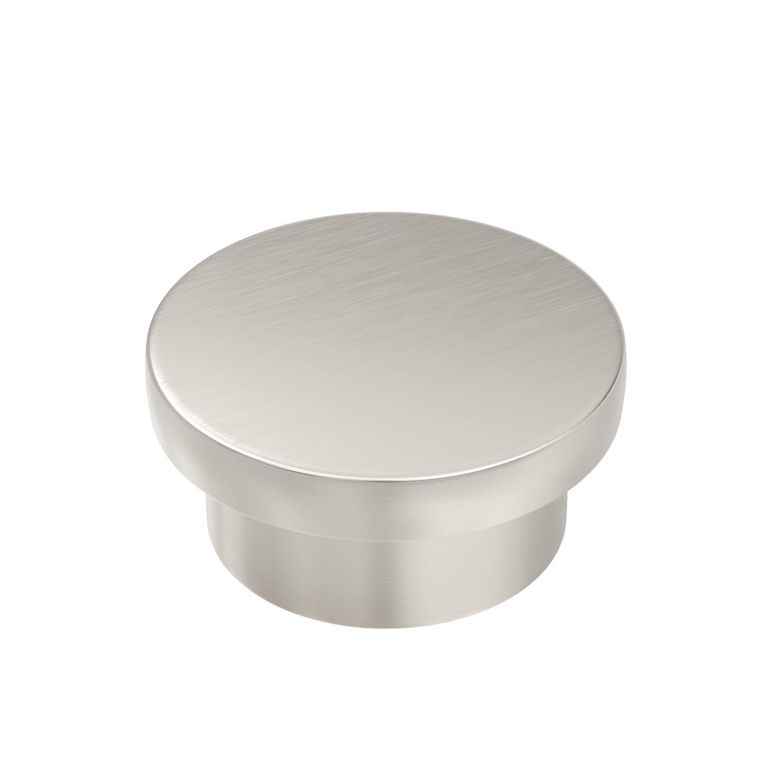 LONTAN 30 Cabinet Knobs Kitchen Cupboard Knobs Matte Nickel Drawer Pulls for Kitchen Wardrobe Zine Alloy