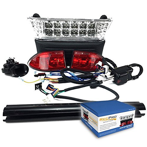 Buy RecPro CLUB CAR PRECEDENT GOLF CART LED DELUXE All LED LIGHT KIT W/ TURN SIGNALS 20042008
