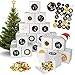 Produktbild LOVEXIU 24 Adventskalender,Adventskalender zum BefüLlen Schachteln Weihnachtskalender zum Selber Basteln Aufkleber Und Aufstellen Weihnachten Deko,DIY Geschenkbox