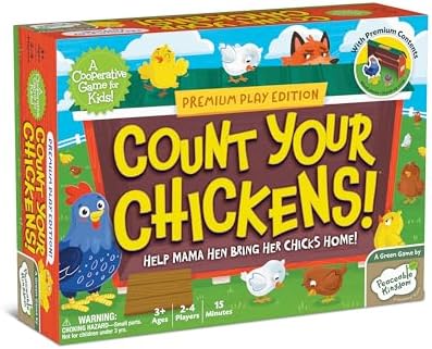 Peaceable Kingdom Count Your Chickens Award Winning Cooperative C...