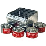 Emergency Zone Light-Weight Aluminum Folding Camp Stove with 16 Hours of Fuel, Also Fits Sterno Cans, Brand