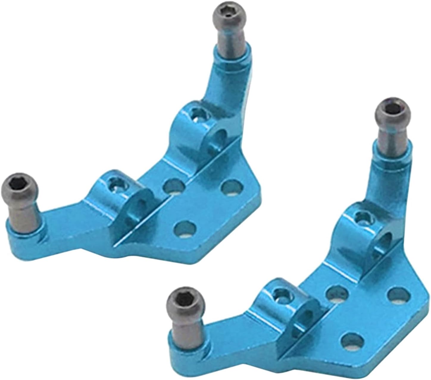 2 pieces metal shock tower for 284131 K969 K979 K989 K999 P929 P939 1/28 RC upgrade parts, 4 pieces