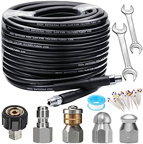Amazon.com: Sewer Jetter Kit 100FT for 