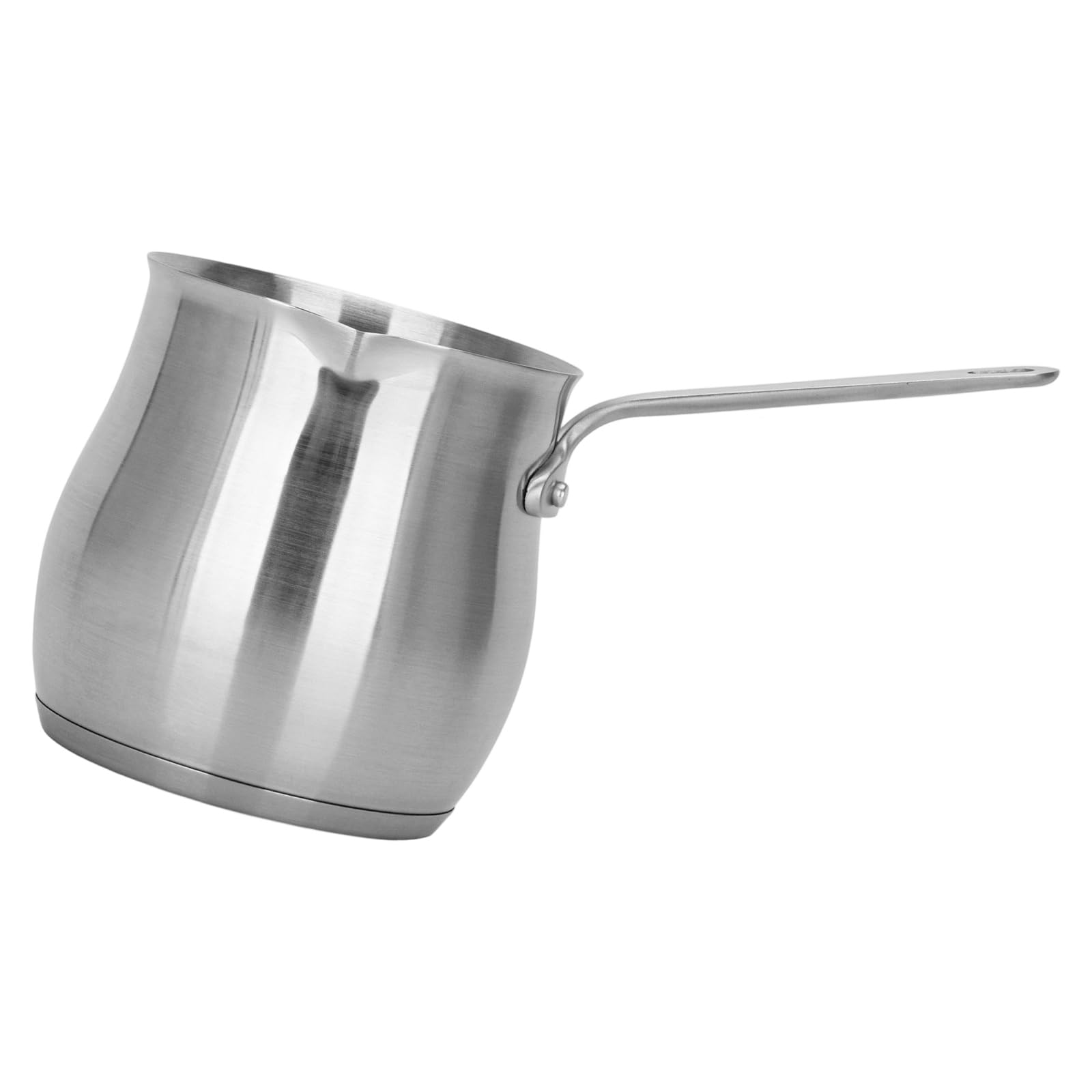 Kalttoy Multiple Stovetop Compatible Coffee Maker Stainless Steels Pour Kettle Milk Warmer Coffee Pots with Long Handle Stainless Steels Brewing Kettle