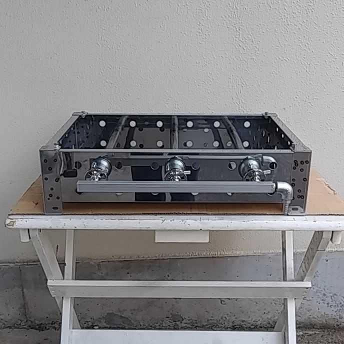 ３日以内に発送します ★ 2万円台 新品 グリラー 業務用 プロパンガス 鉄板焼 2万円台 プロパンガス用 グリラー 火床のみ 大量調理に 鉄板は