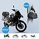 ENJOHOS Hecktasche Motorrad Tasche 40-60L Gepäckrolle Motorrad Erweiterbar Motorradtasche Gepäcktasche Wasserdicht Satteltasche Reisetasche Sitztaschen Rücksitztasche mit Schultergurt, Regenhülle
