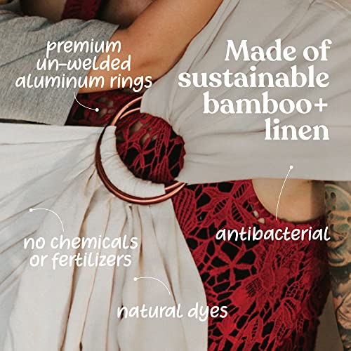 Nalakai PVRS-EARTH01 Luxury Ring Sling Baby Carrier thumb #7