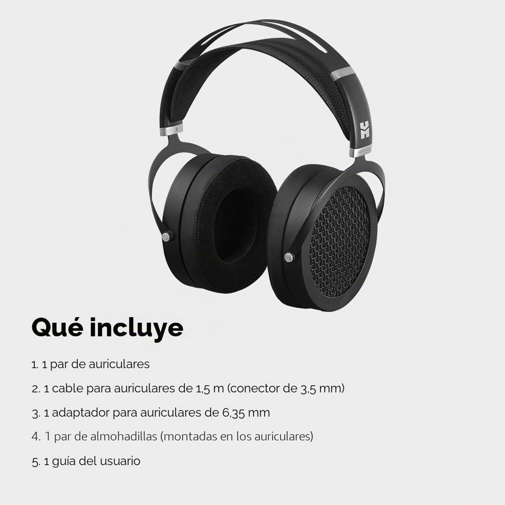 HIFIMAN Sundara Auriculares de Diadema magnéticos planares con diseño de Alta fidelidad Fácil de Alimentar Adecuado para iPhone/Android Cómodo Arco de Auriculares Abiertos Cable fácil de reemplazar -